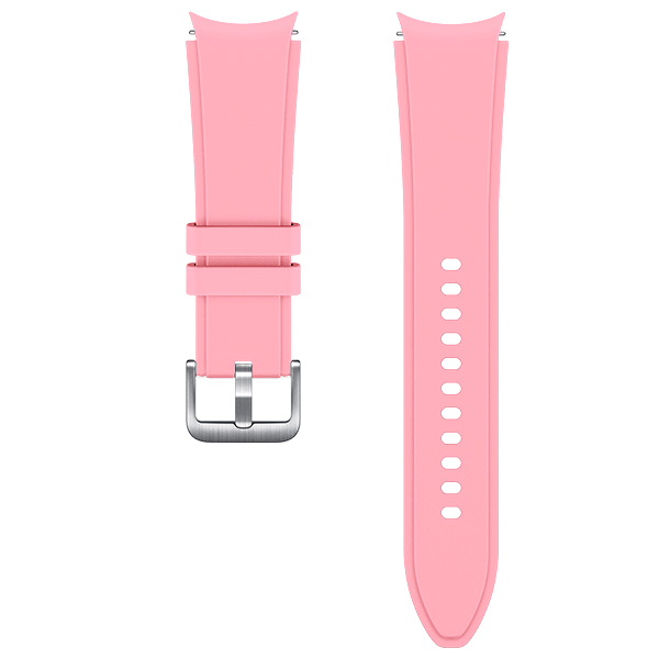 Каишка за Samsung Watch 4/5/6/7, 20мм, Silicon Strap, силиконова /розова/