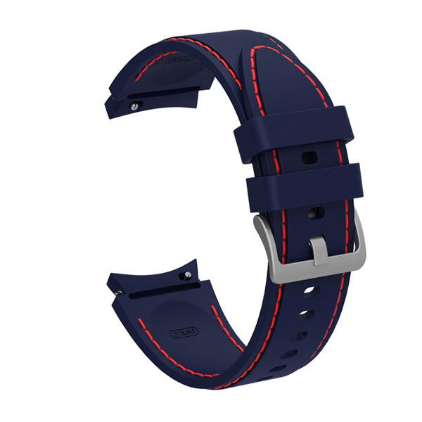 Silicon Deluxe Strap for Samsung Watch 4/5/6/7, 20mm /ink/