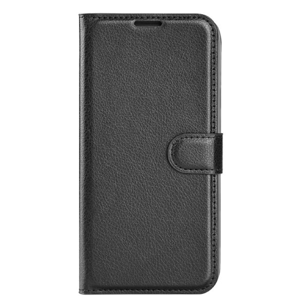 Калъф Leather Wallet Motorola Edge 30 Ultra /черен/
