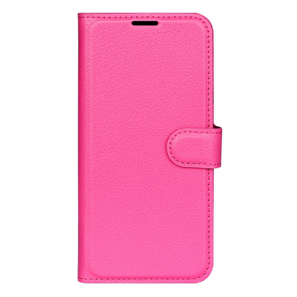 Калъф Leather Wallet Apple iPhone 13 Pro /розов/