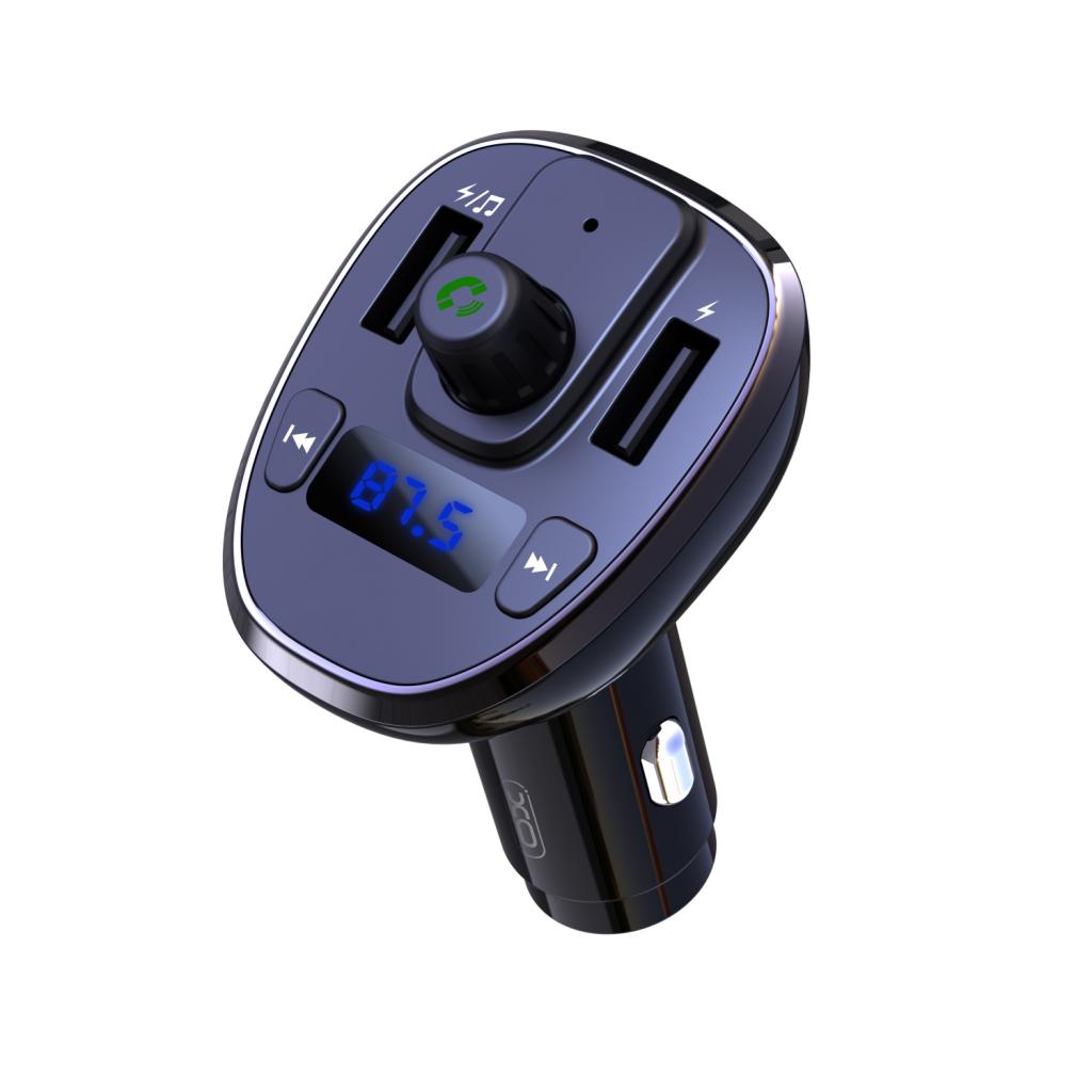 XO MP3 Wireless 18W, QC, 3A, 2xUSB-A, BCC05 /черен/