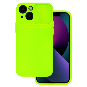 Калъф Soft Touch Apple iPhone 12 Pro /лайм/ Camshield