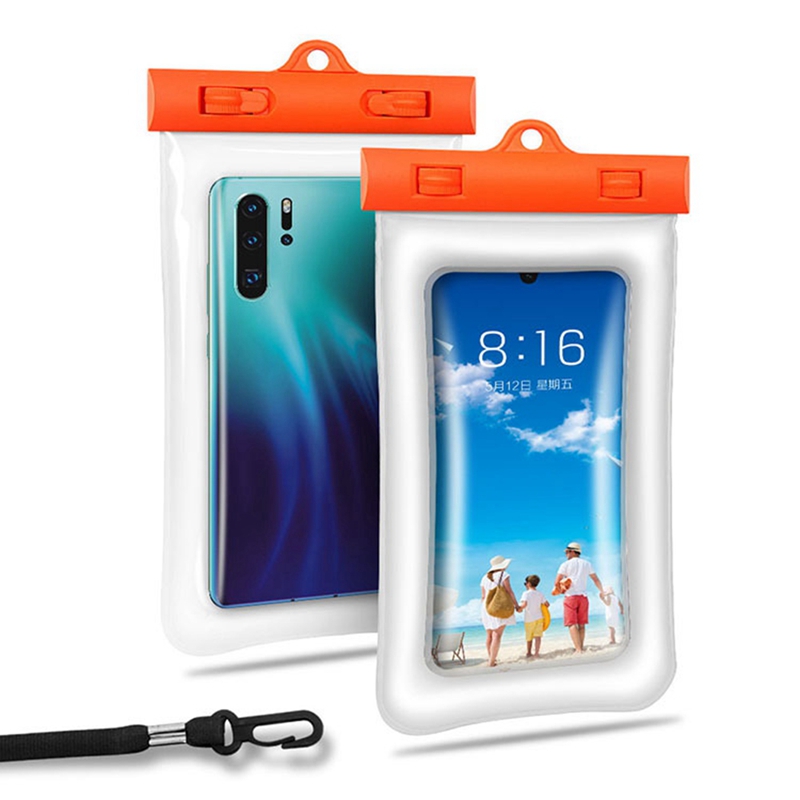Водоустойчив калъф Upgraded for smartphone /оранжев/