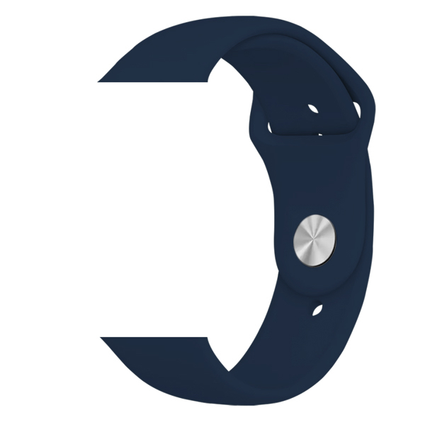 Каишка Silicon Simple Strap for Apple Watch, 42/44mm, S/M /мастило/