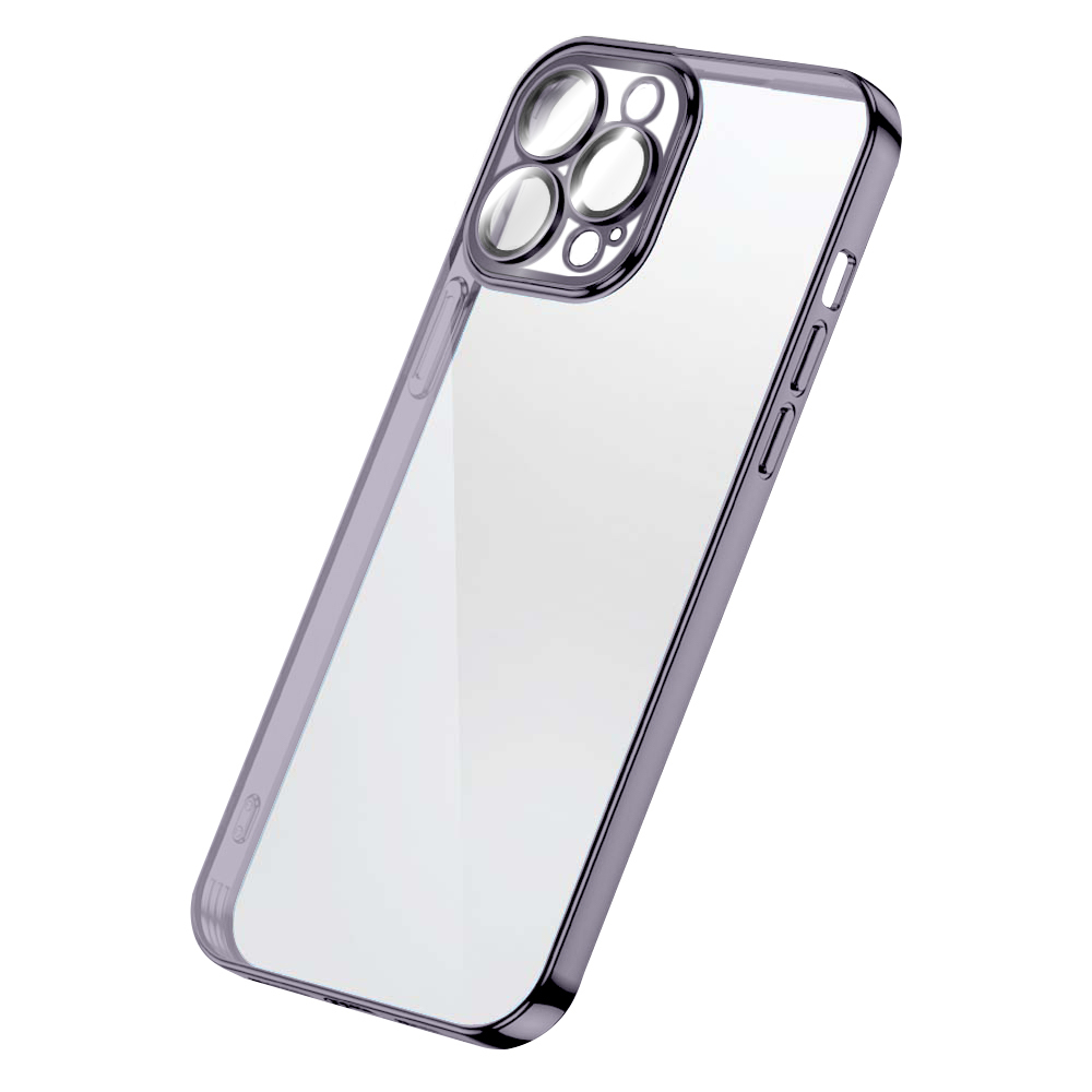 Joyroom Калъф Apple iPhone 14 Plus, Chery Mirror, лилав