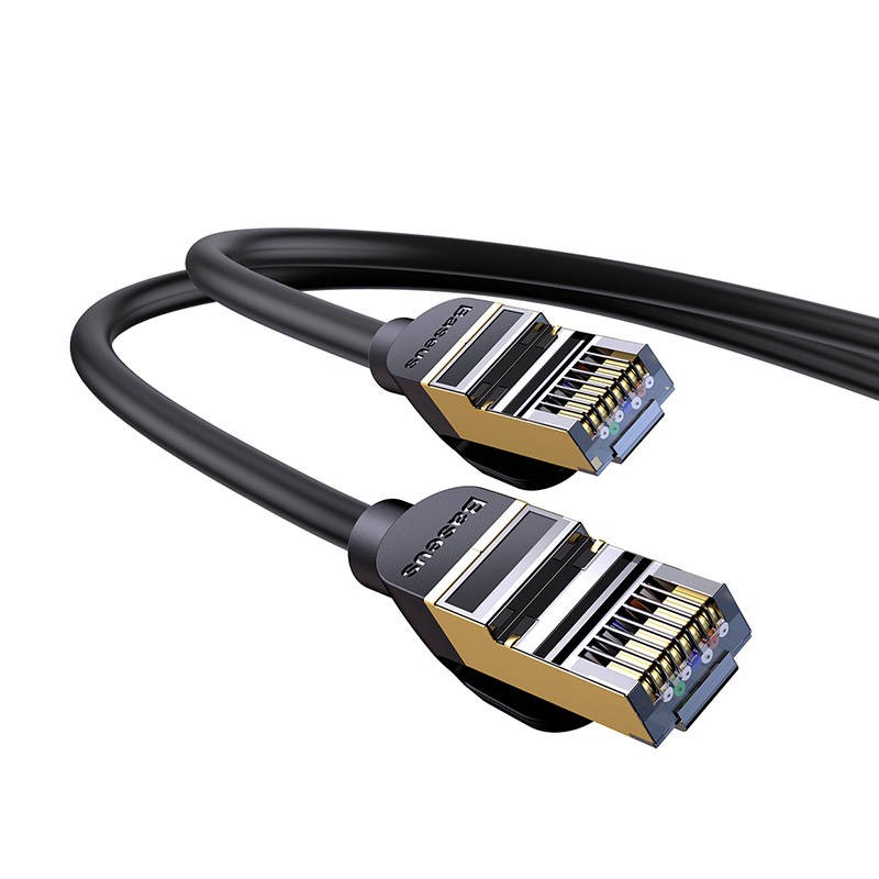 BASEUS Кабел RJ45, 30м, 10Gb, WKJS011001 /черен/