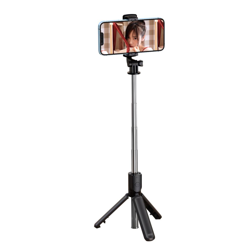 Селфи стик XO Tripod Stand SS09, Bluetooth /черен/