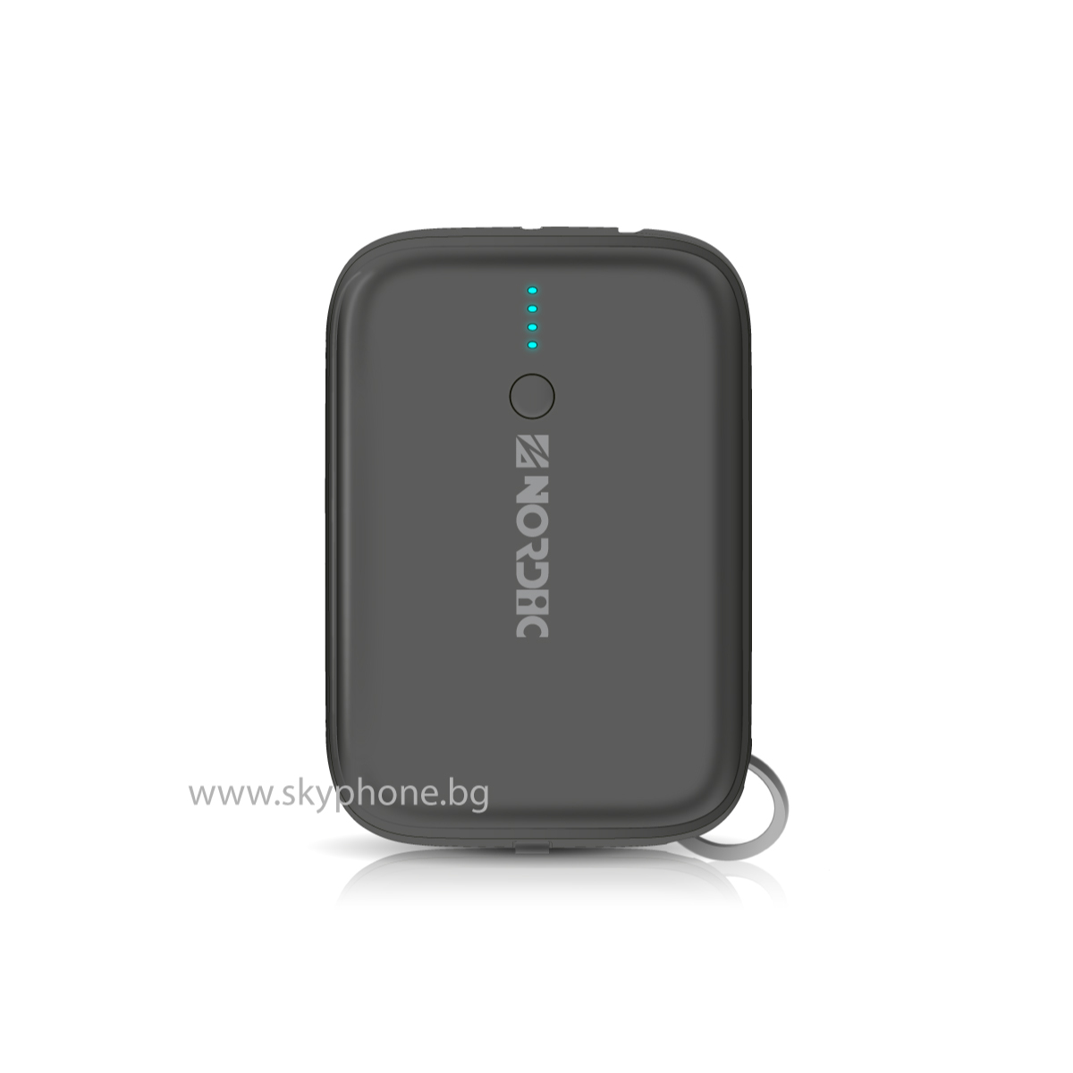 Power Bank 10000 mAh, NORDIC, 22.5W, PD3, QC3 + Type-C, Pocet Go /черен/
