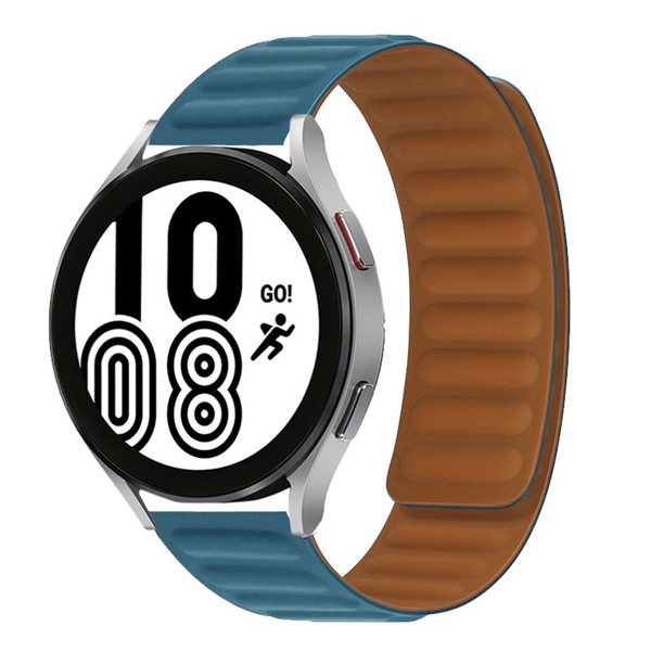 Силиконова магнитна каишка Magnetic Strap за Smart Watch, 20мм /светло син/