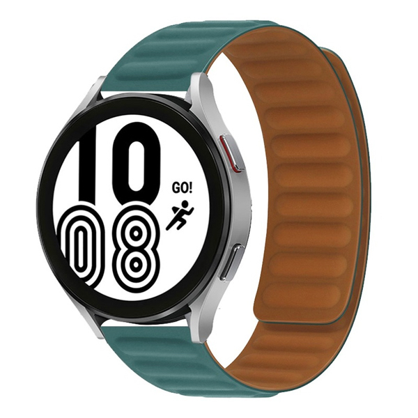 Силиконова магнитна каишка Magnetic Strap за Smart Watch, 20мм /тюркоаз/