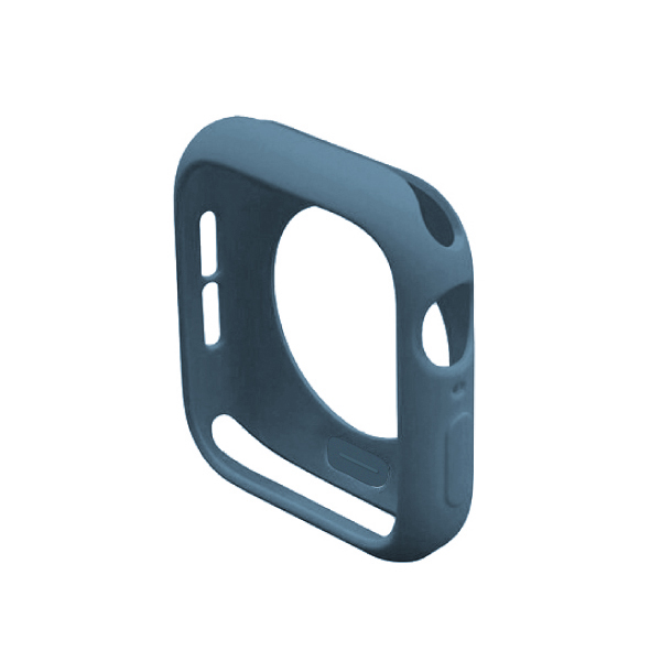 MATT Силиконов протектор Apple Watch, 44/45mm /тъмно син/ 