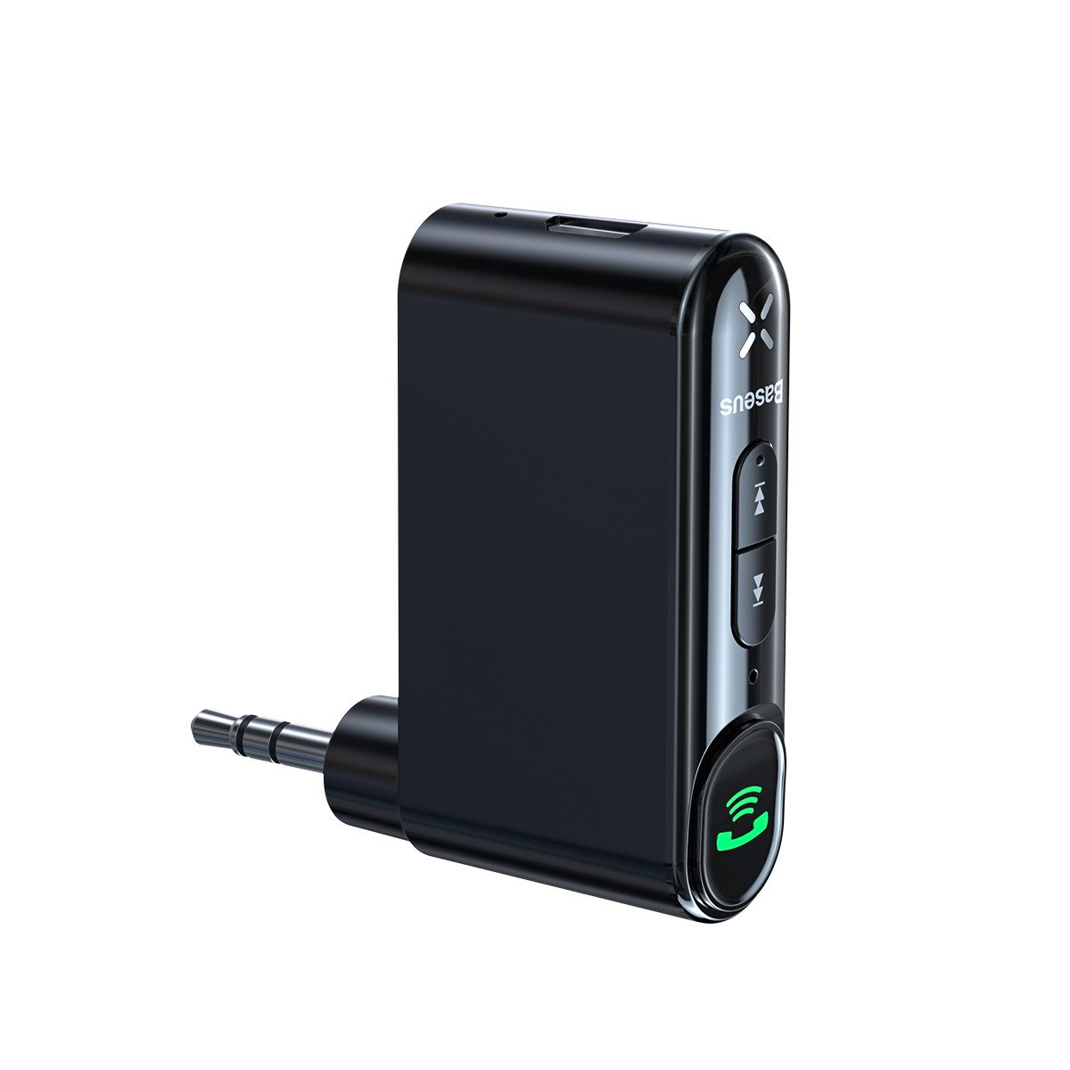 BASEUS AUX - Bluetooth приемник Audio adapter, WXQY010001 /черен/