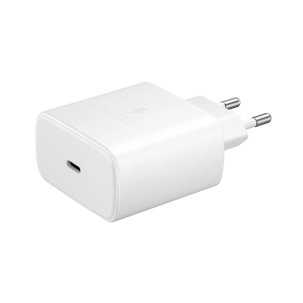 Samsung 220V 45W, USB-C, бял, (bulk) - EP-TA845EWE