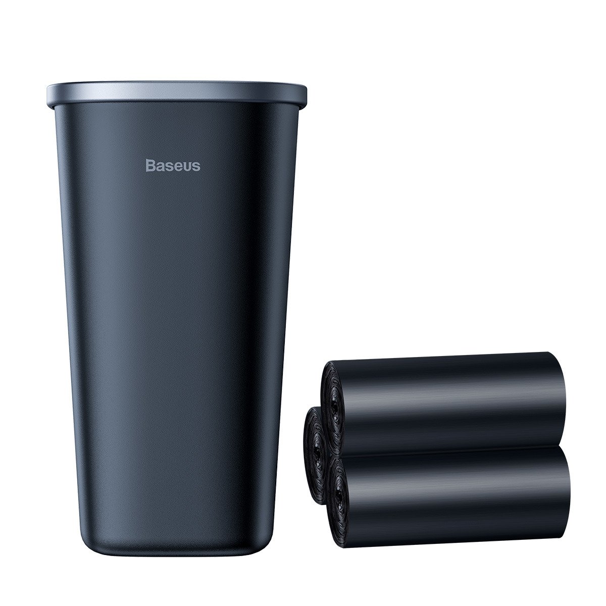 BASEUS Кошче за отпадъци Trash Can с вкл. 90бр. торбички, CRLJT-A01 /черно/