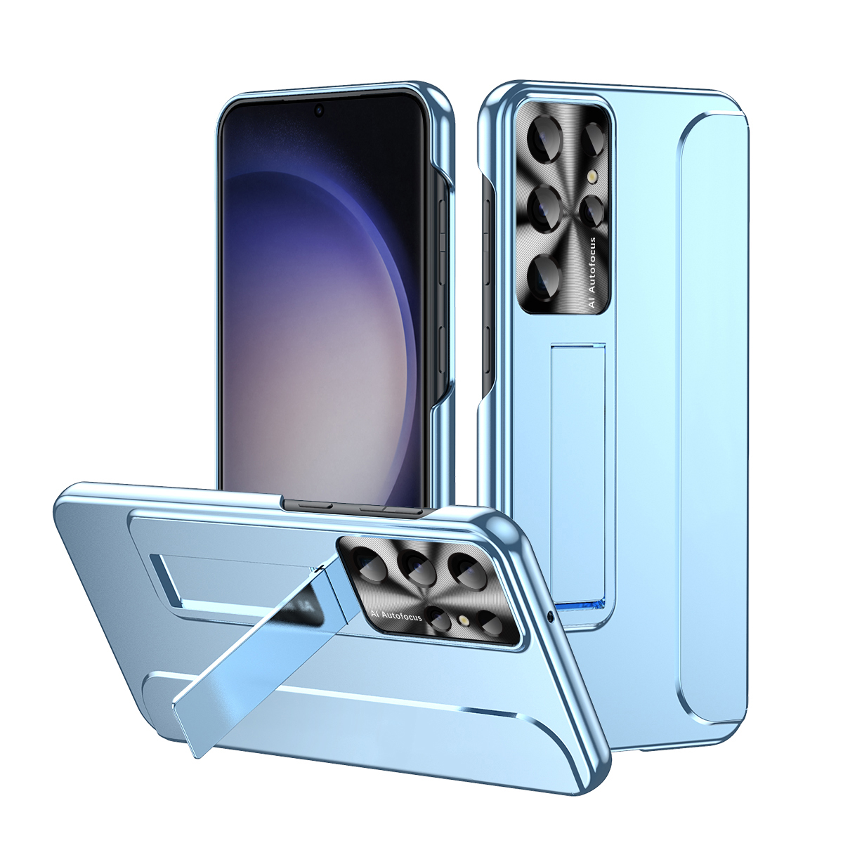 Калъф FW Full Body със стойка Samsung S23 Plus /син/