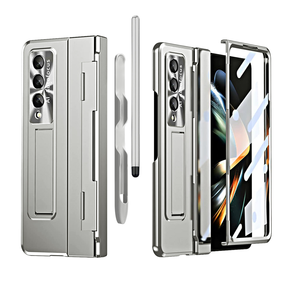 FW Full Body with Stand Samsung Z Fold 3 + S Pen /full silver/