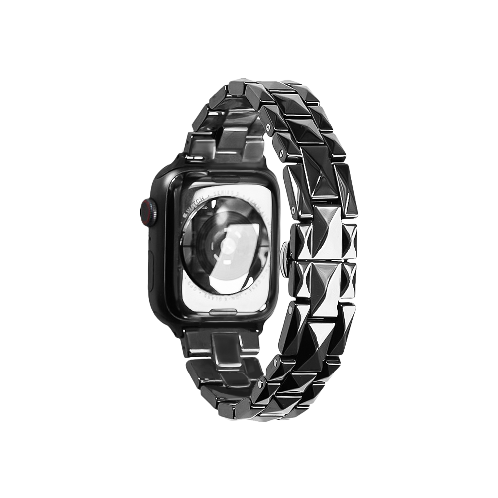 Керамична каишка Ceramic Strap за Smart Watch, 20мм /черна/