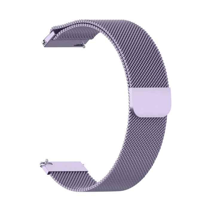 Метална магнитна каишка Milanese за Smart Watch, 20мм /лавандула/