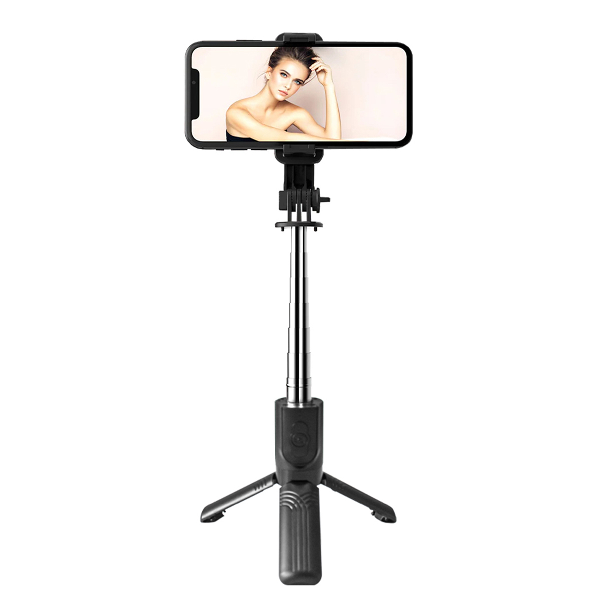 10 броя Селфи стик G11 Tripod, Bluetooth /черен/