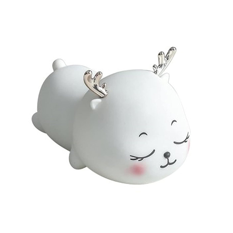 SUPERFIRE Нощна лампа Deer Tuanzi Silicone Pat, USB