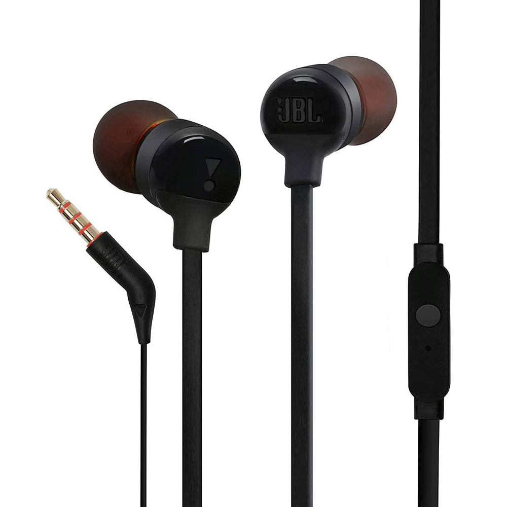 HF JBL Tune 110 In-ear, 3.5mm /black/