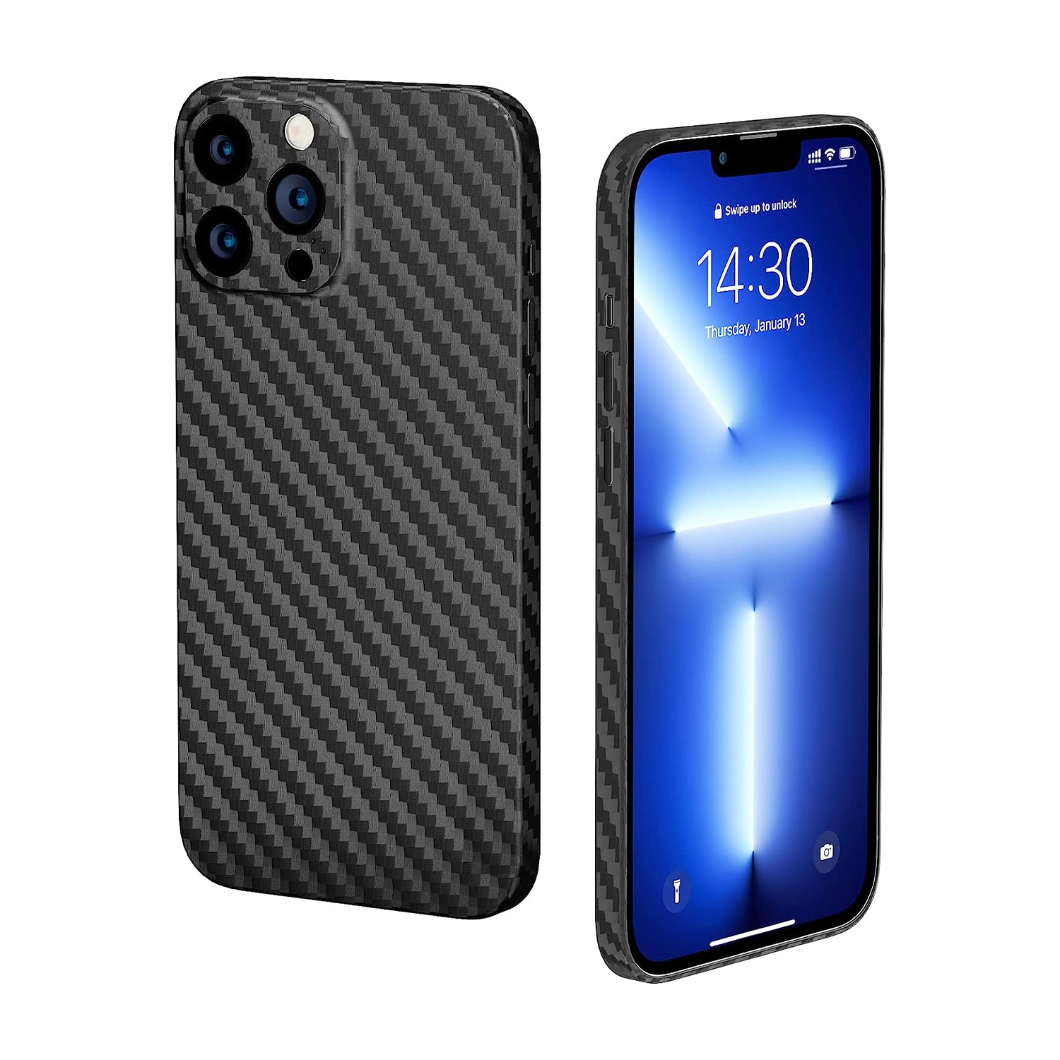 Калъф Carbon Xiaomi RedMi Note 12 5G/Poco X5 5G /черен/ NORDIC