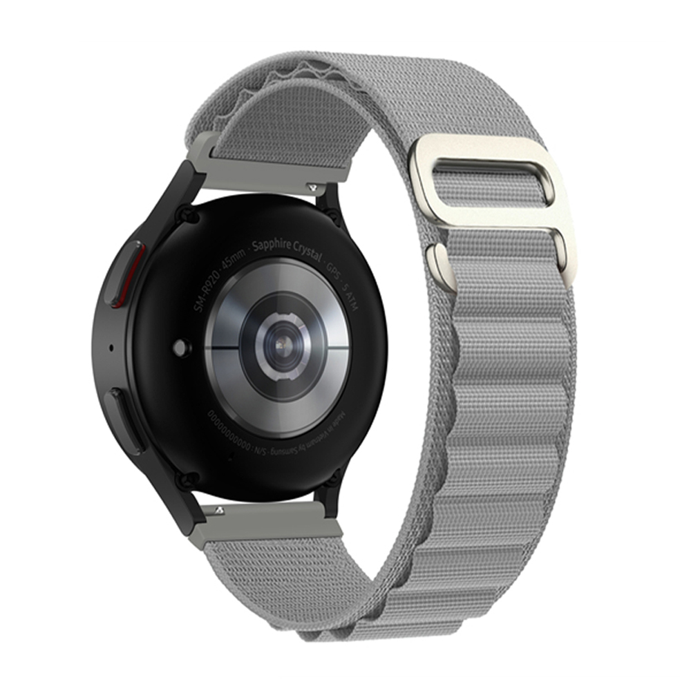 Текстилна каишка Alpine Loop Strap за Smart Watch, 20мм /сива/