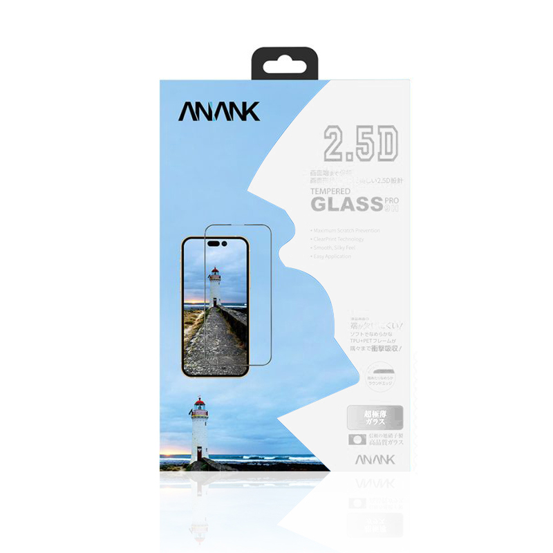 ANANK 2.5D Tempered Glass iPhone 14 Plus/13 Pro Max /черно/