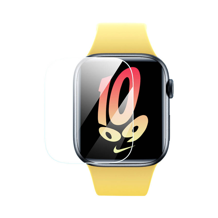 BASEUS Nano Crystal протектор Apple Watch 4/5/6/SE/SE 2, 44мм (SET 2бр.), P6001510B201-01