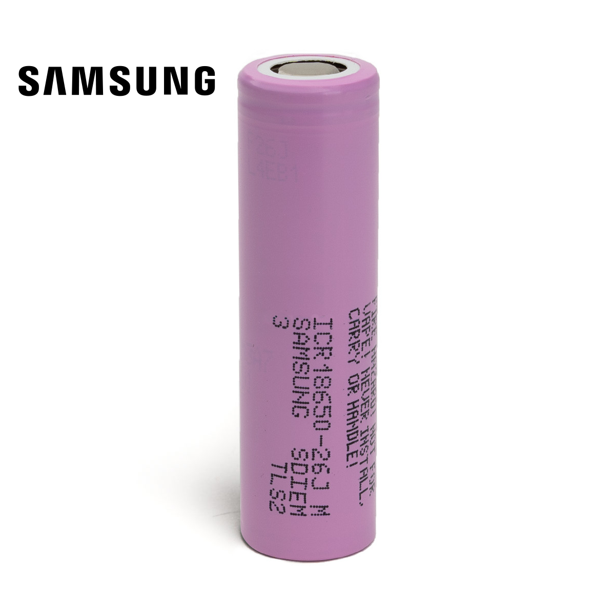 Батерия 18650 Samsung ICR18650-26J, 3.6V 2600 mAh - 10A