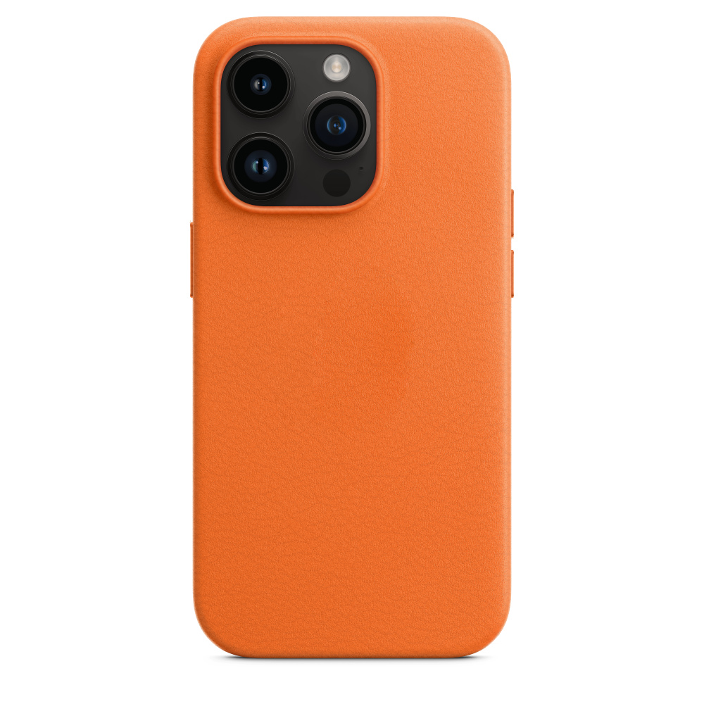 Joyroom Case MagSafe Apple iPhone 15 Pro, Soft Armor Series, orange
