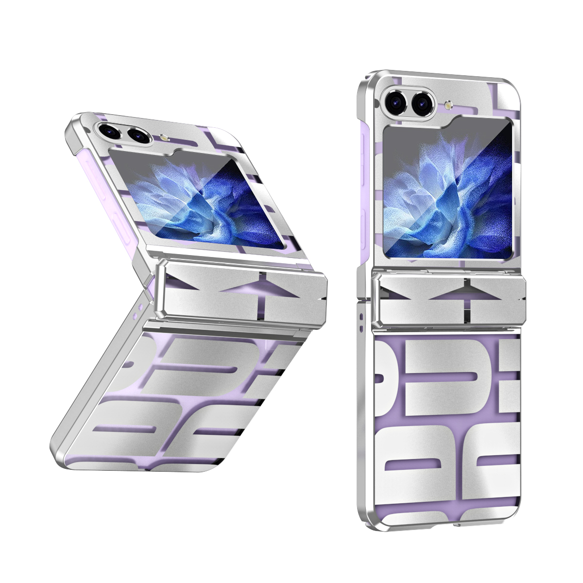 Калъф FW Full Body Samsung Z Flip 5 /label silver/