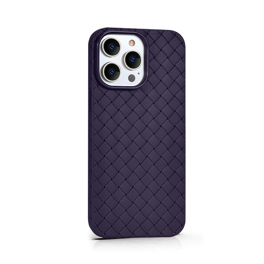 Joyroom Калъф Apple iPhone 15, Braiding Series, лилав