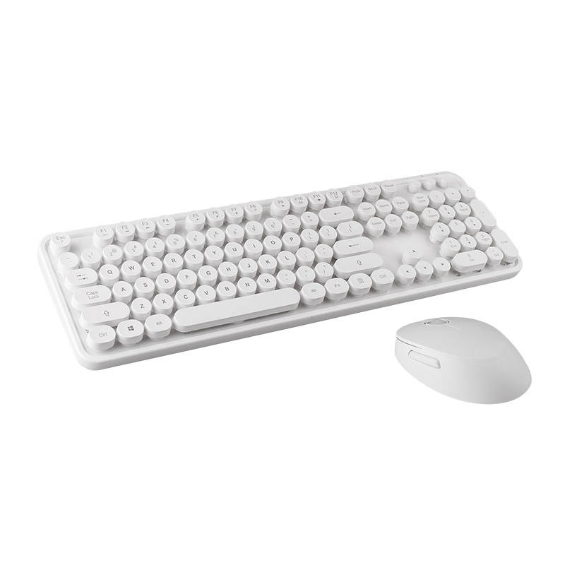 MOFII Клавиатура и мишка SMK-623387AG, Wireless /sweet white/