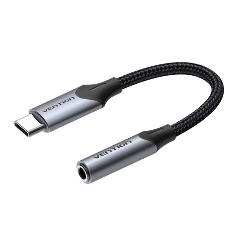 VENTION Adapter Type-C - AUX/3.5 mm(F) /gray/