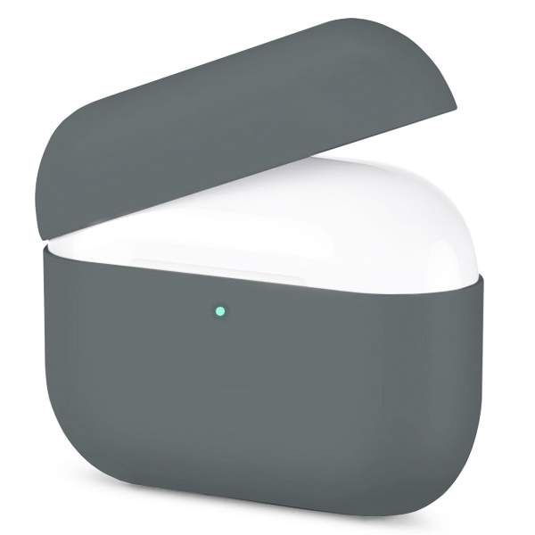 Силиконов калъф за AirPods Pro 2 /сив/