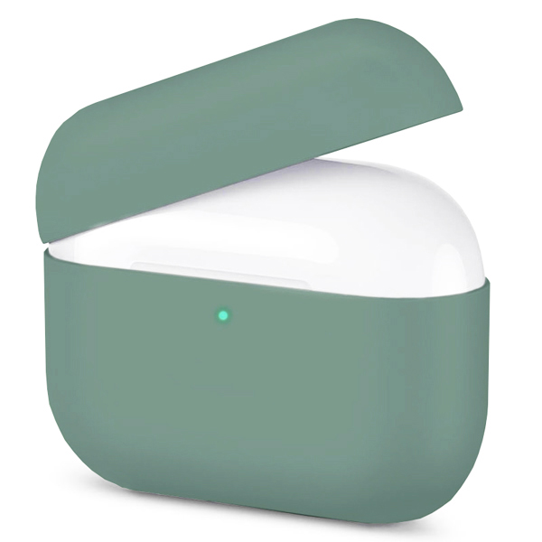 Силиконов калъф за AirPods Pro 2 /зелен/
