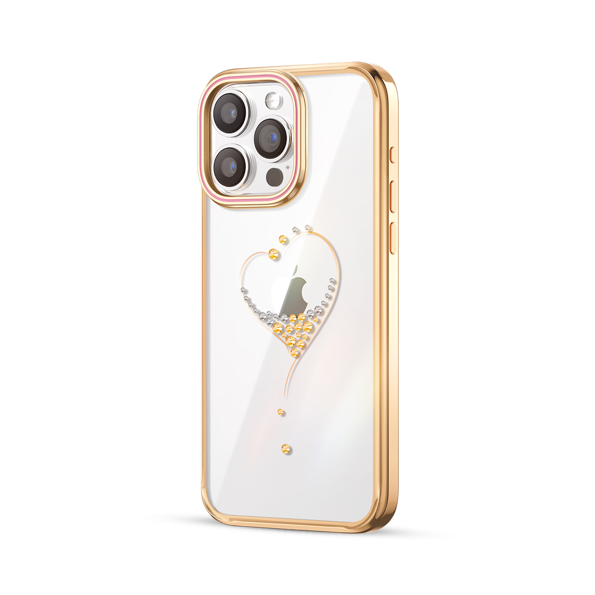 Kingxbar Калъф Apple iPhone 14 Pro Max, Wish Series, златен