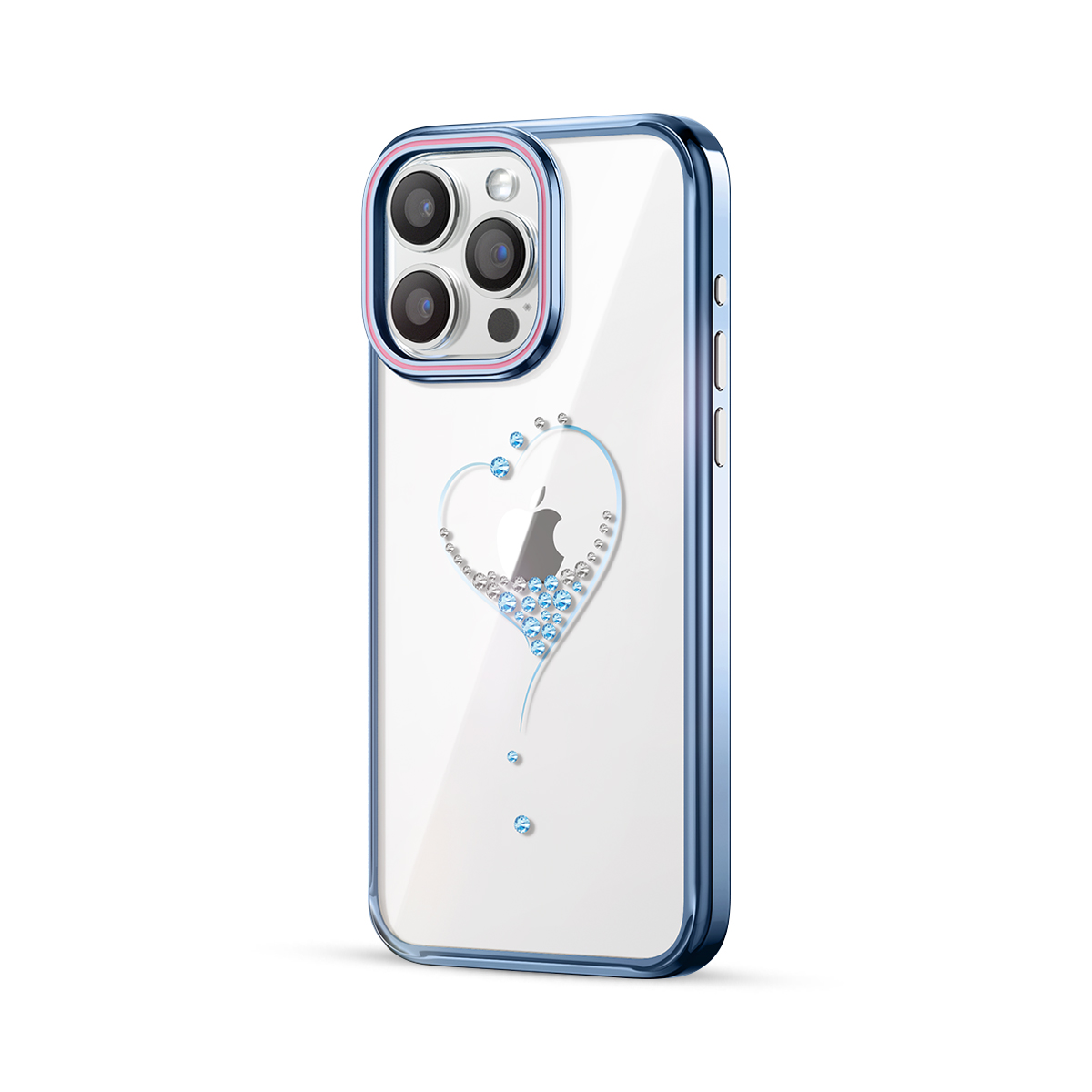 Kingxbar Калъф Apple iPhone 15 Pro Max, Wish Series, син