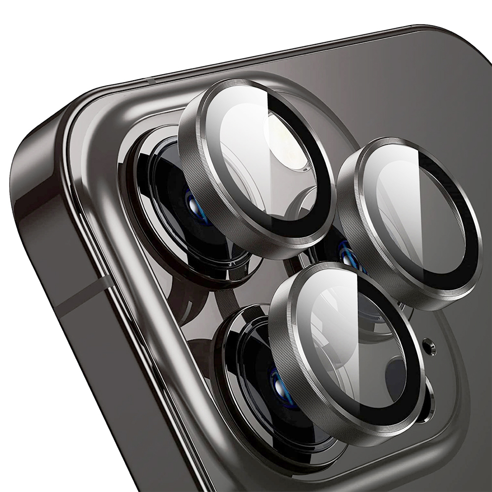 Metal Camera Lens Apple iPhone 15 Pro/15 Pro Max High Quality /graphite black/