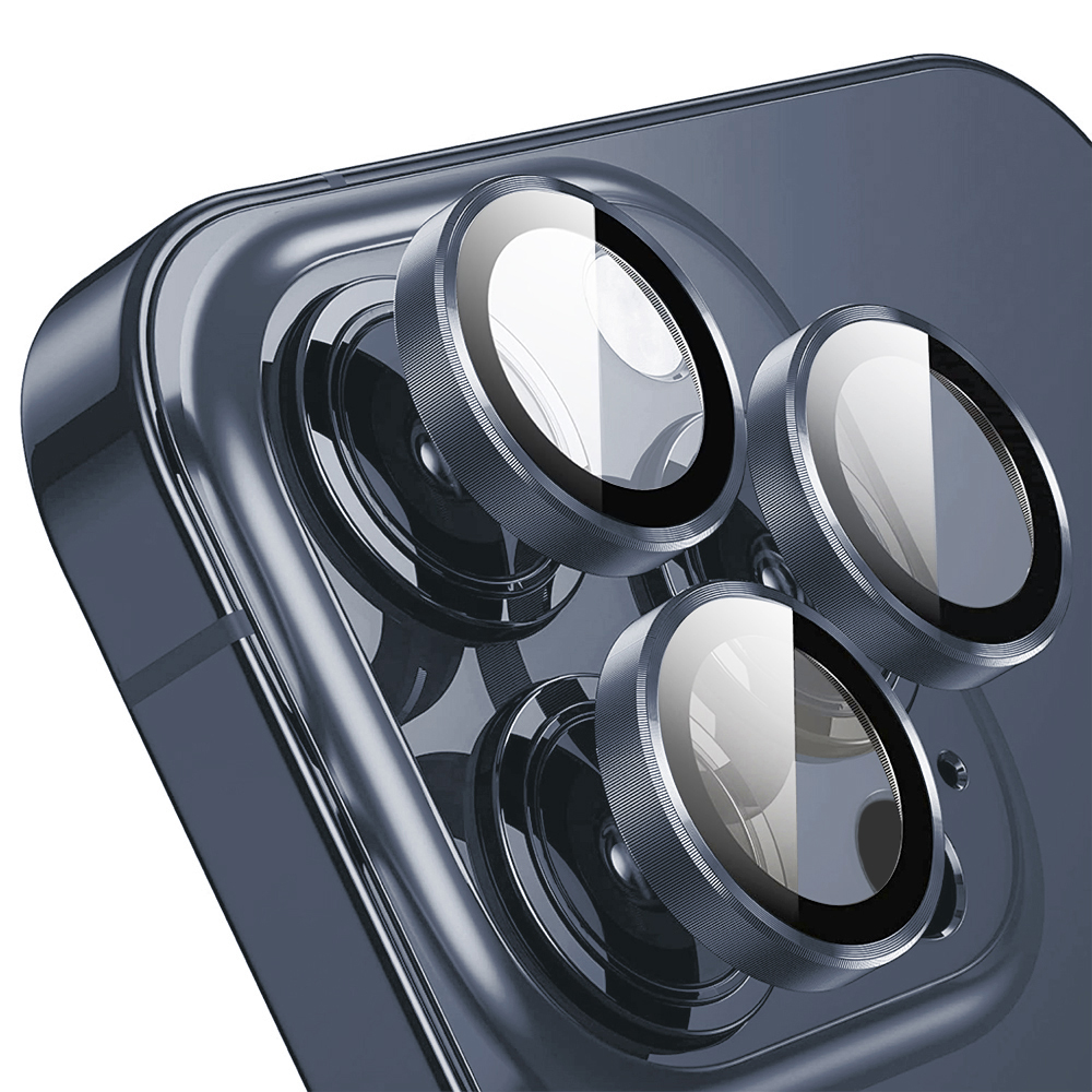 Metal Camera Lens Apple iPhone 15 Pro/15 Pro Max High Quality /ink blue/