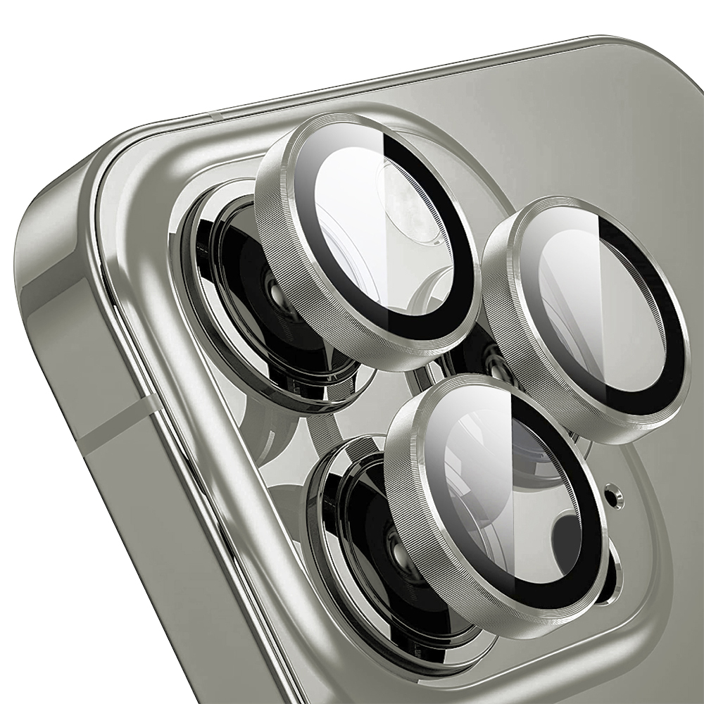 Metal Camera Lens Apple iPhone 15 Pro/15 pro Max High Quality /titanium natural/