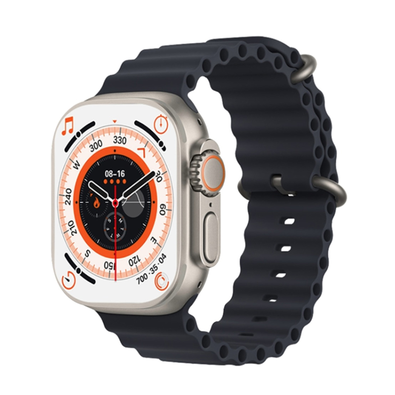 Смарт часовник Ultra HK8 Pro Max, 49мм, OEM /черен/
