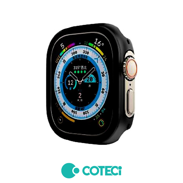 COTECi Blade Aluminium + TPU Protection case Apple Watch, 49mm /черен/