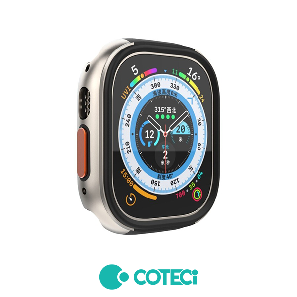 COTECi Blade Aluminium + TPU Protection case Apple Watch, 49mm /титаниев/