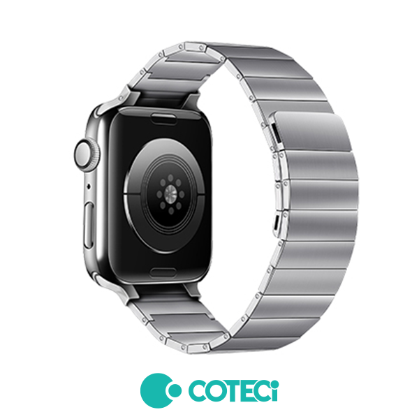 COTECi Super Magnetic Metal Strap W104 Apple Watch, 42/44/45/49mm /сребриста/