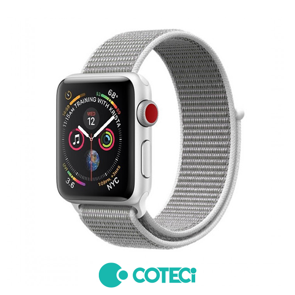 COTECi Magic tape Strap W17 Apple Watch, 42/44/45/49mm /светло сива/