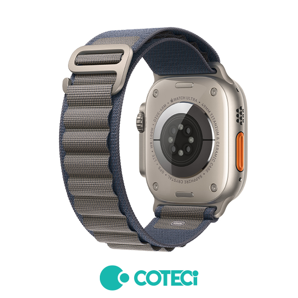 COTECi Alpine Loop Strap Apple Watch, 42/44/45/49mm /тъмно синя/