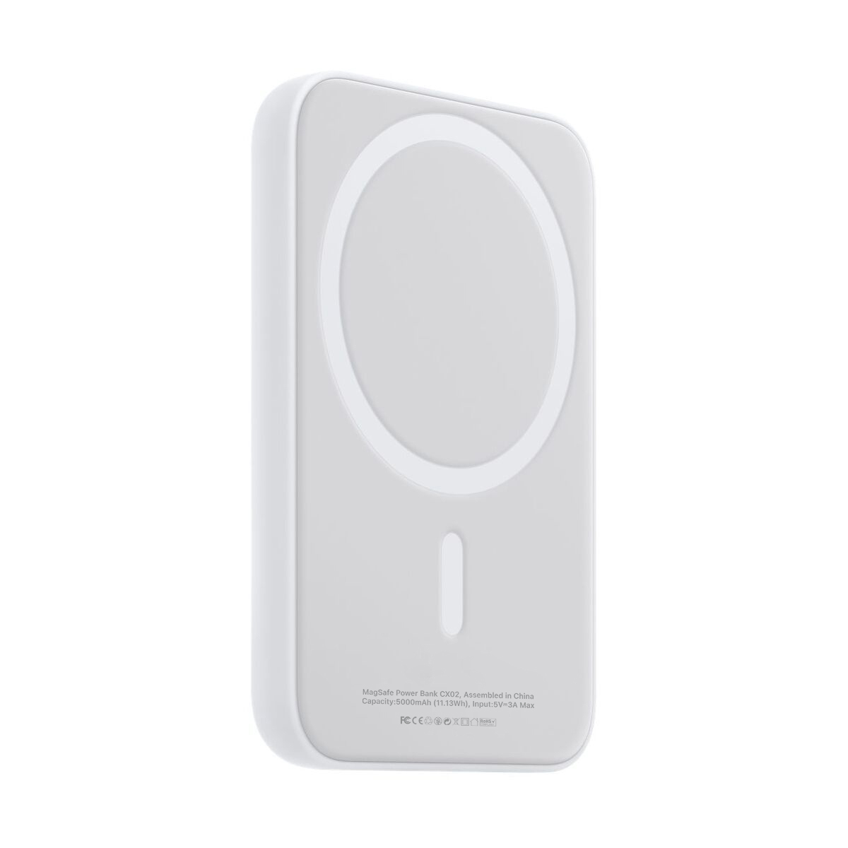 Power Bank 5000 mAh, MagSafe, CX02, OEM /бял/