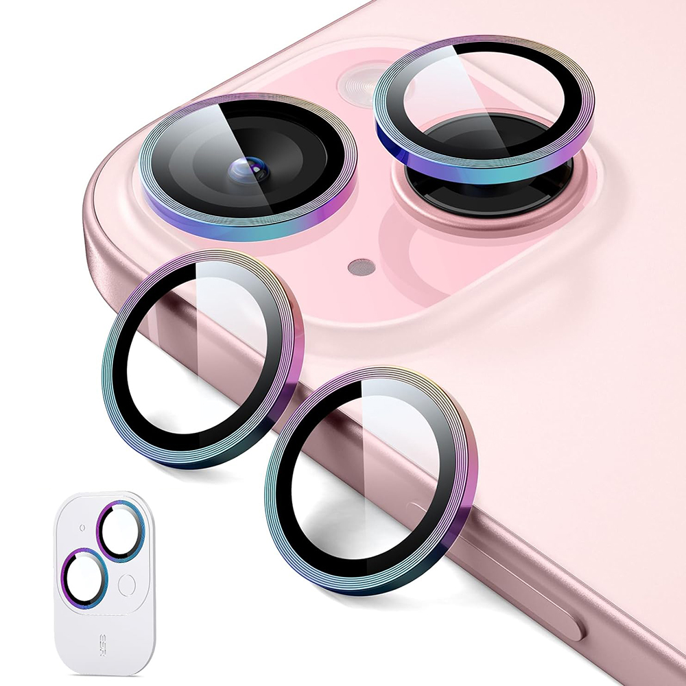 ESR Camera Lens Armorite Apple iPhone 15/15 Plus /цветни/